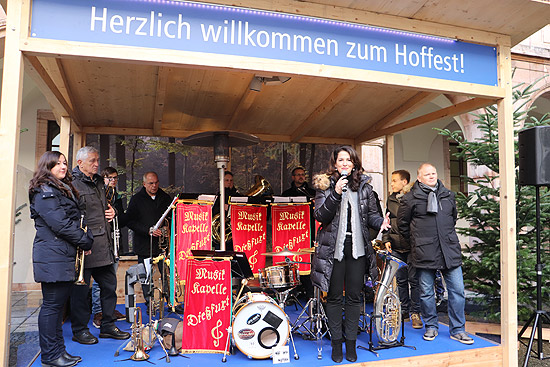 Eröffnung des Winterlichen Hoffest 2018 im Bayerischen Landwirtschaftsministerium durch Ministerin Michaela Kaniber am 01.12.2018 - Der etwas andere Christkindlmarkt (©Foto: Martin Schmitz)